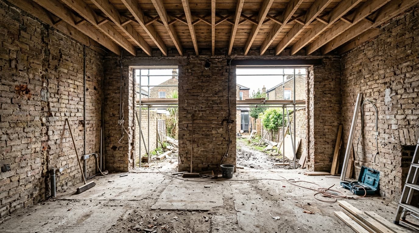 Before: Camden Victorian Rear & Kitchen Extension