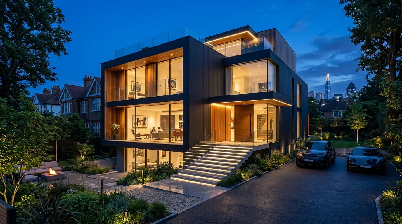 Luxury London Residence Built by Prime Builds