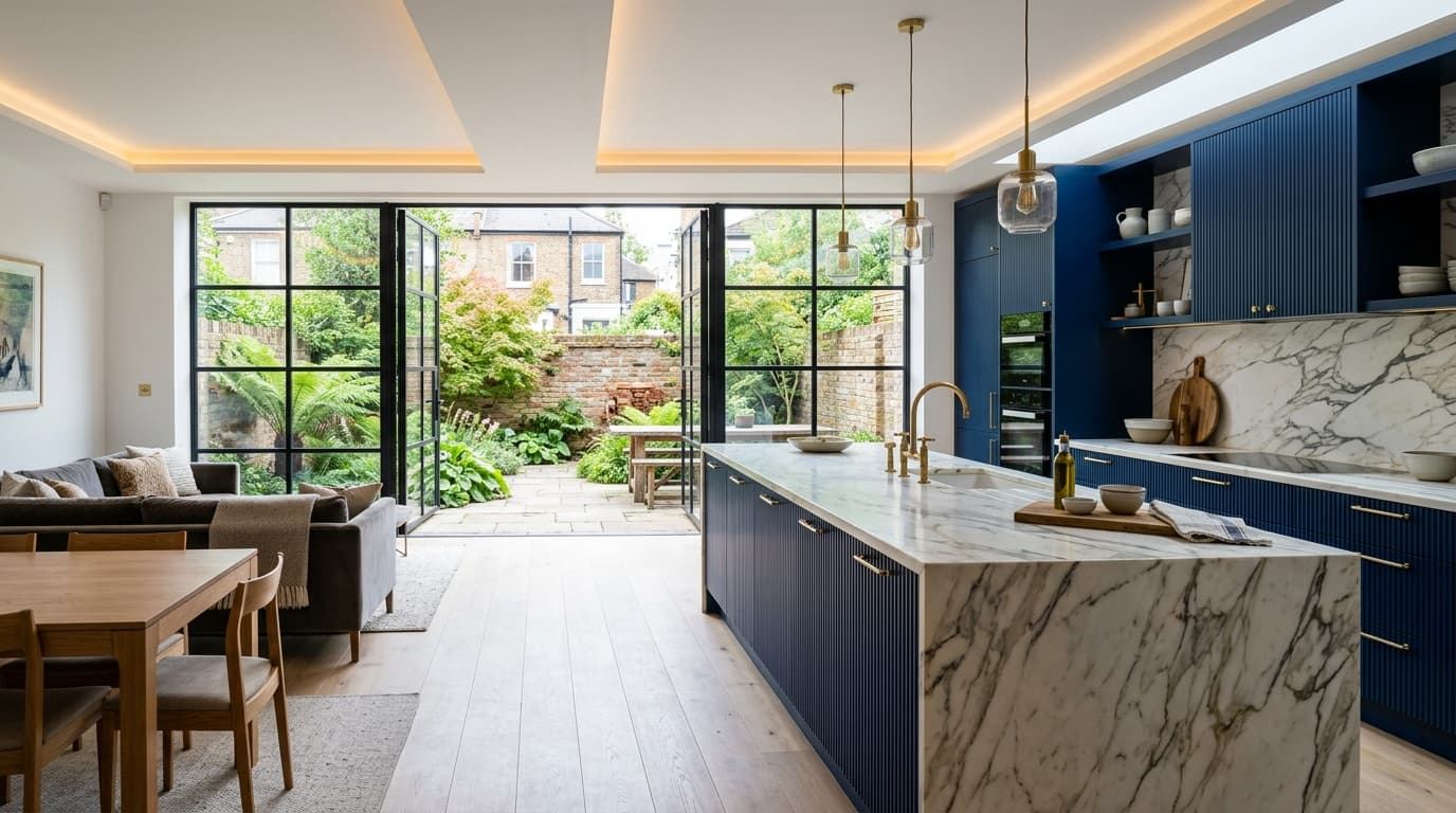 Completed: Camden Victorian Rear & Kitchen Extension
