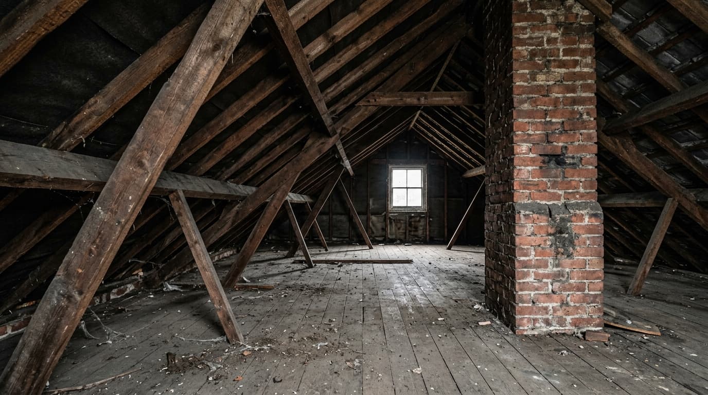Before: Regents Park Mansard Master Loft Suite